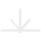 Ekena Millwork Kennewick Architectural Grade PVC Gable Bracket, 84"W x 49"H x 4"D x 4"F, 14/12 Pitch GBP084X49X0404KEN00 - alternate 2